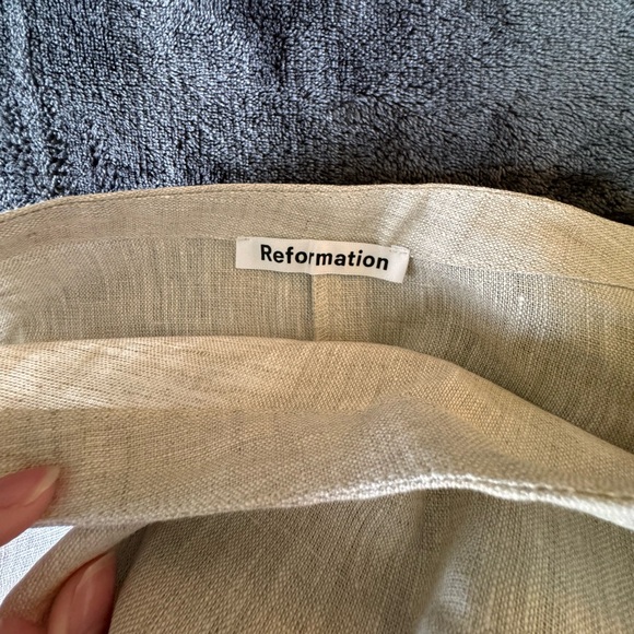 Reformation Linen Skirt - Picture 4 of 8